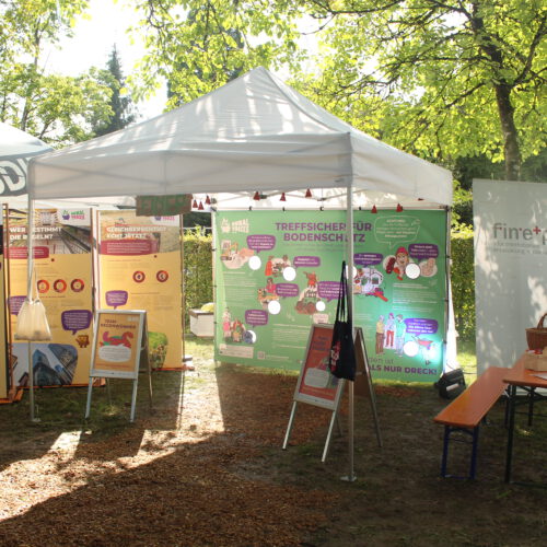 Free Flow Festival Bieberach Stand 
(Foto: Sofie Barth)